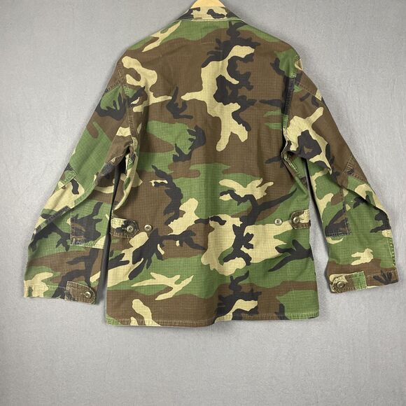 US Air Force Camo Sz Medium R Jacket Staff Sargent - Picture 6 of 16